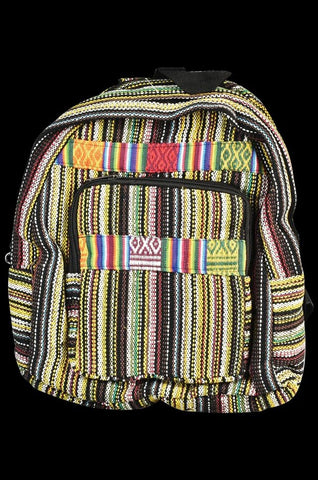 ThreadHeads Striped Backpack with Rainbow Accents Review