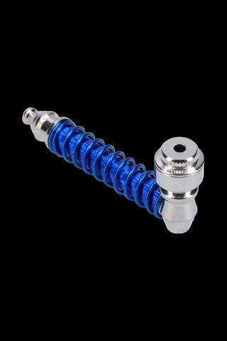 Metal Hand Pipe with Colored Spiral Body: A Review