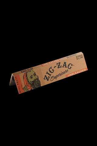 Zig Zag Unbleached King Size Slim Rolling Papers Review