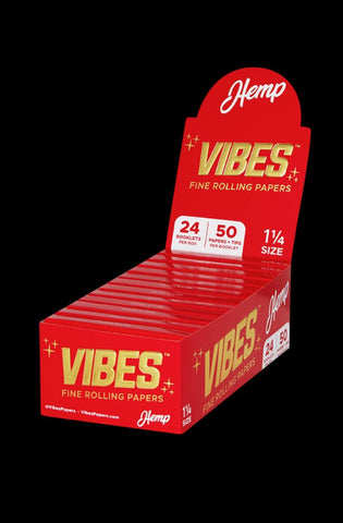 Vibes Hemp Rolling Papers with Filters – A Review
