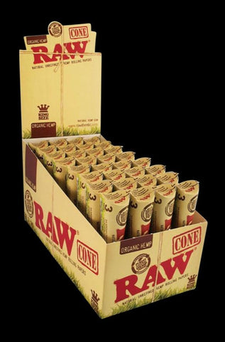 RAW Organic Hemp RAW Cones Kingsize