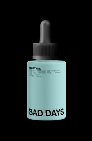 Bad Days Berryade Broad Spectrum CBD Tincture: A Review