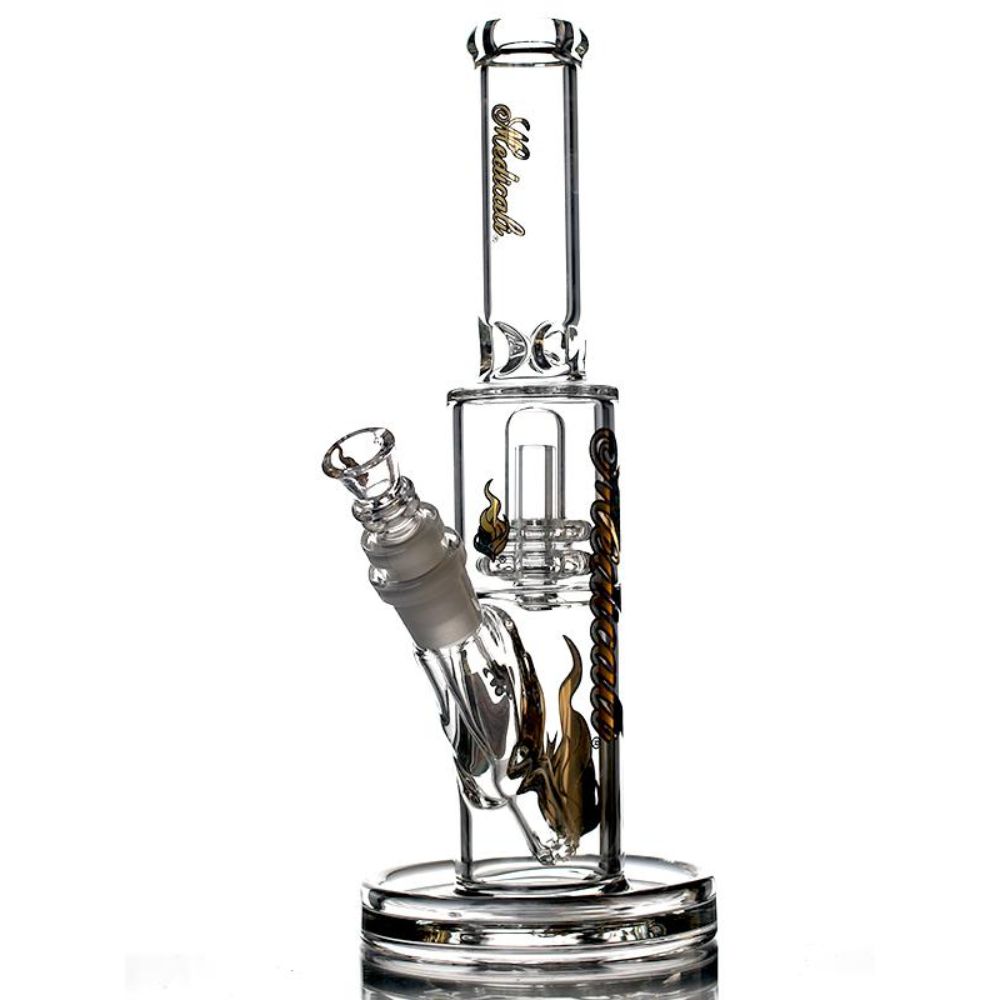 Review: Medicali Glass Straight Ice Bong with Showerhead Perc 10 Inch