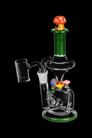 Empire Glassworks Mushrooms Recycler Dab Rig: A Review