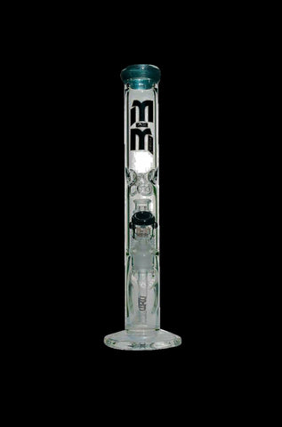 M&M Tech Straight Tube Bong with Chandelier Perc